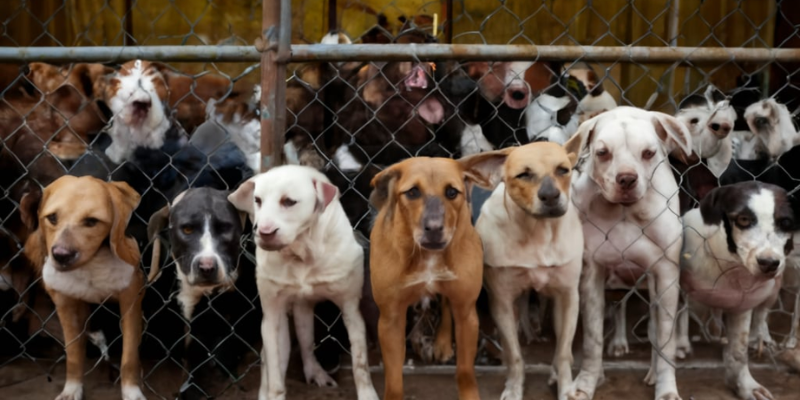 175 Dogs Rescue from Hoarders in Slidell Mississippi 2011